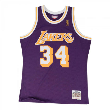 Mitchell & Ness NBA SWINGMAN ROAD JERSEY LAKERS 1996 SHAQUILLE O'NEAL SMJYGS18178-LALPURP96SON