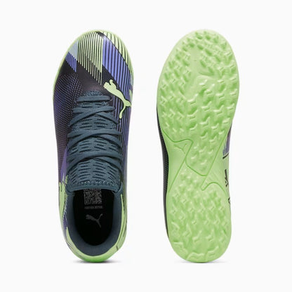 PUMA FUTURE 7 PLAY TT JR GRAY SKIES-ELEKTRO PURPLE-FIZZY APPLE-PUMA WHITE 107950-03