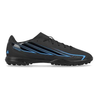 Adidas F50 Hyperfast Club Turf KJ3408 – Nero, scarpe da calcetto uomo in pelle sintetica, modello Turf per completare ogni tuo abbigliamento da calcio