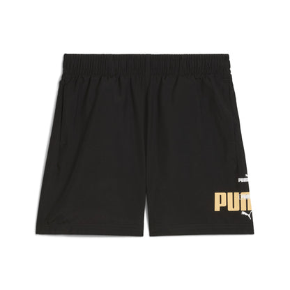 PUMA ESS LOGO LAB SUMMER WOVEN SHORTS B BLACK 685796-01