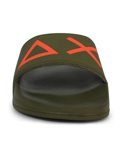 Sun68 BOY'S SLIPPERS LOGO	MILITARE X34303-19