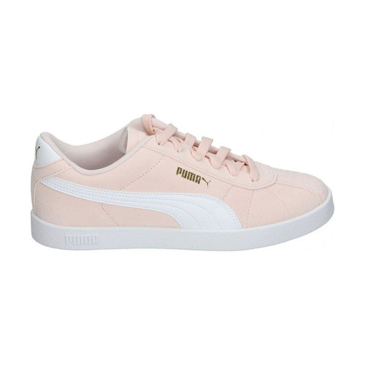 PUMA CLUB II JR ISLAND PINK-PUMA WHITE-PUMA GOLD 398886-04