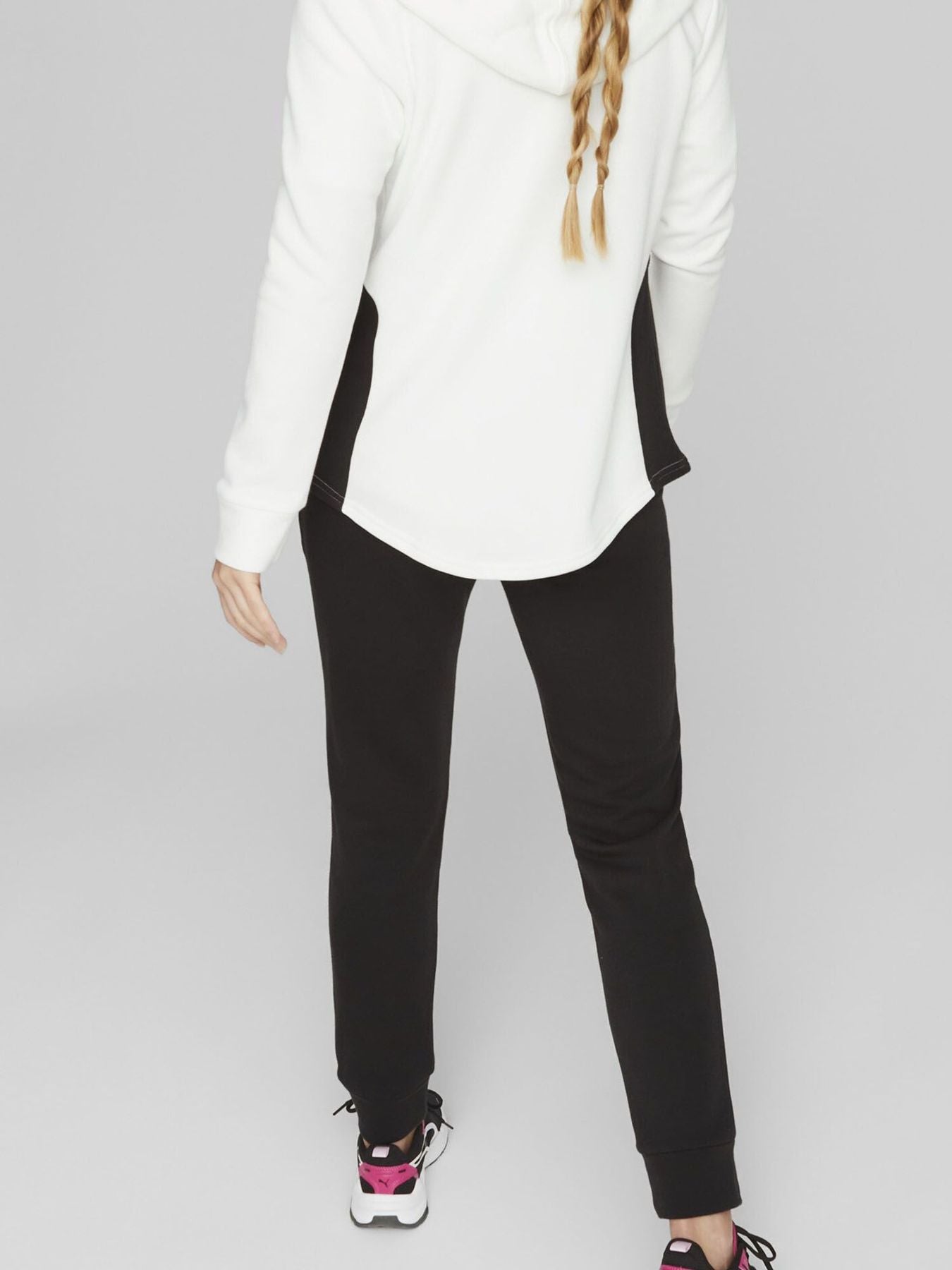 PUMA CLASSIC HOODED TRACKSUIT TR CL WHITE 673699-02