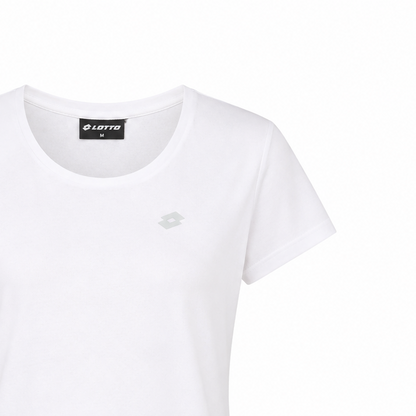 Lotto MSC W Tee Bright White 217580-0F1