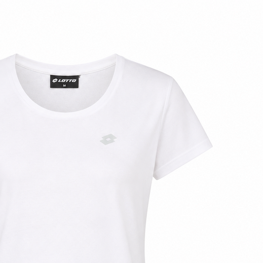 Lotto MSC W Tee Bright White 217580-0F1
