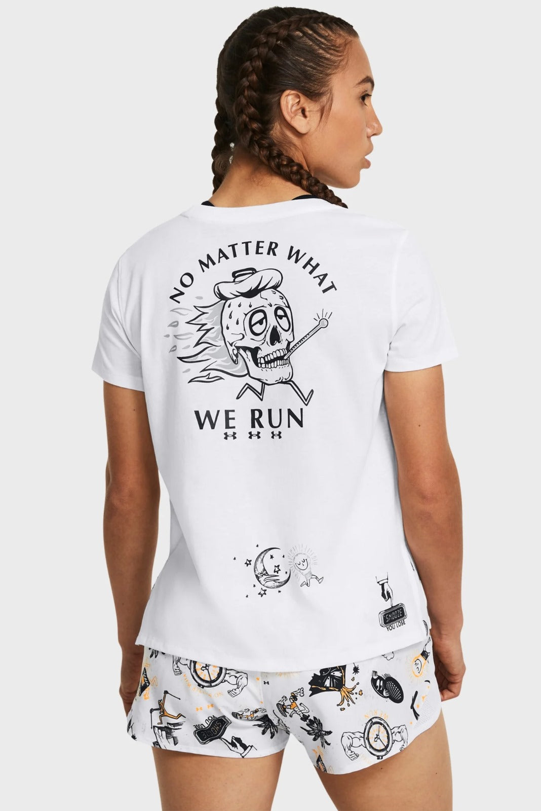 UNDER ARMOUR WE RUN SS WHITE 1382965-100