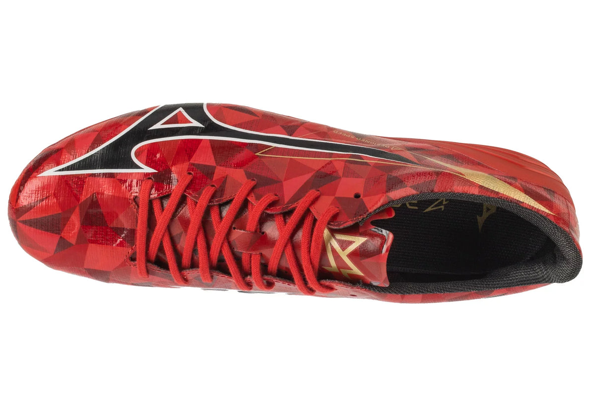 Mizuno Alpha II Elite FG Morelia Calcio Uomo Rosso