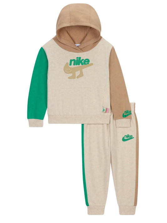 NIKE COLOR BLOCKED JOGGER SET 66L805-W67