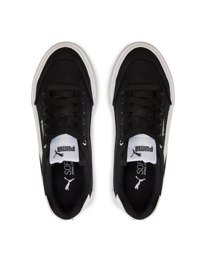PUMA COURT CLASSIC VULC FS JR BLACK-WHITE 396558-03