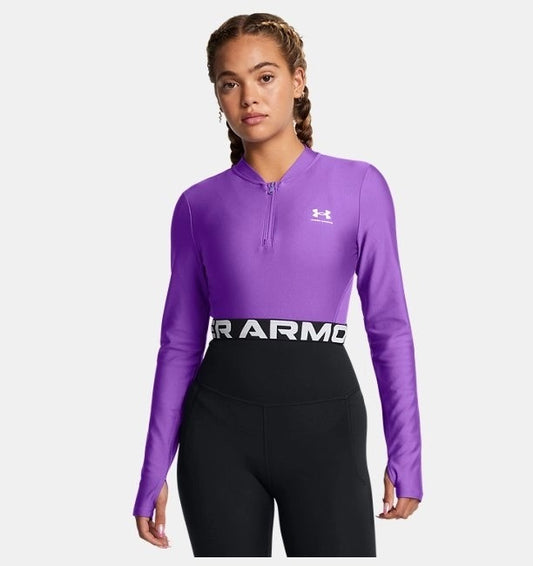 UNDER ARMOUR HEATGEAR RIB 1/4 ZIP LS 1388692-525