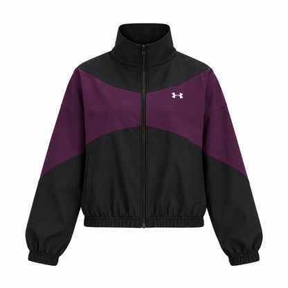 Under Armour Giacca Rival Woven 1389631-002 – Nero/Viola