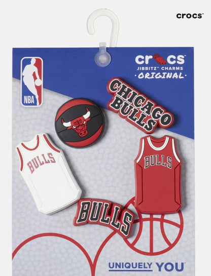 Crocs NBA Chicago Bulls 5Pck 3690-JIB-UCOL