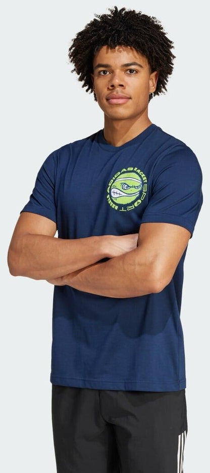 ADIDAS T-SHIRT RACKET SPORT REBELS GRAPHIC IW0145