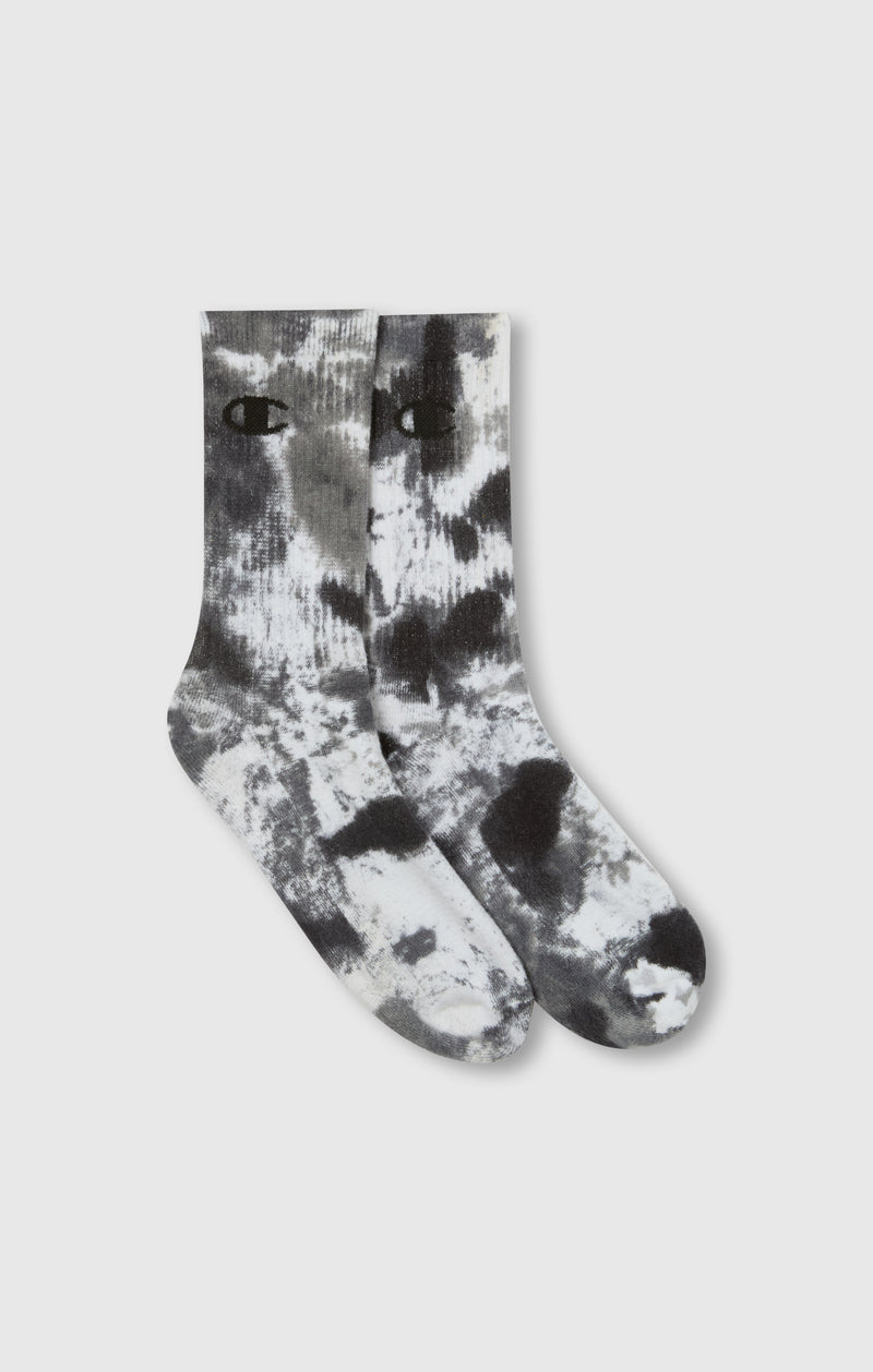 CHAMPION CMP 2PK CREW SOCKS WHT/NBK/FGY/IWT/RSBR/SPKH U20154-WW001