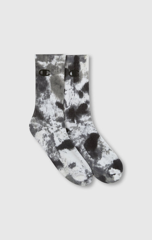 CHAMPION CMP 2PK CREW SOCKS WHT/NBK/FGY/IWT/RSBR/SPKH U20154-WW001