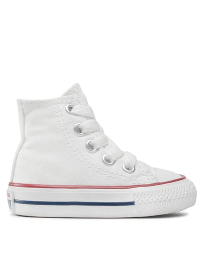 CONVERSE INF C/T ALL STAR HI OPTWH scarpe stivaletto infant bianca 7J253C