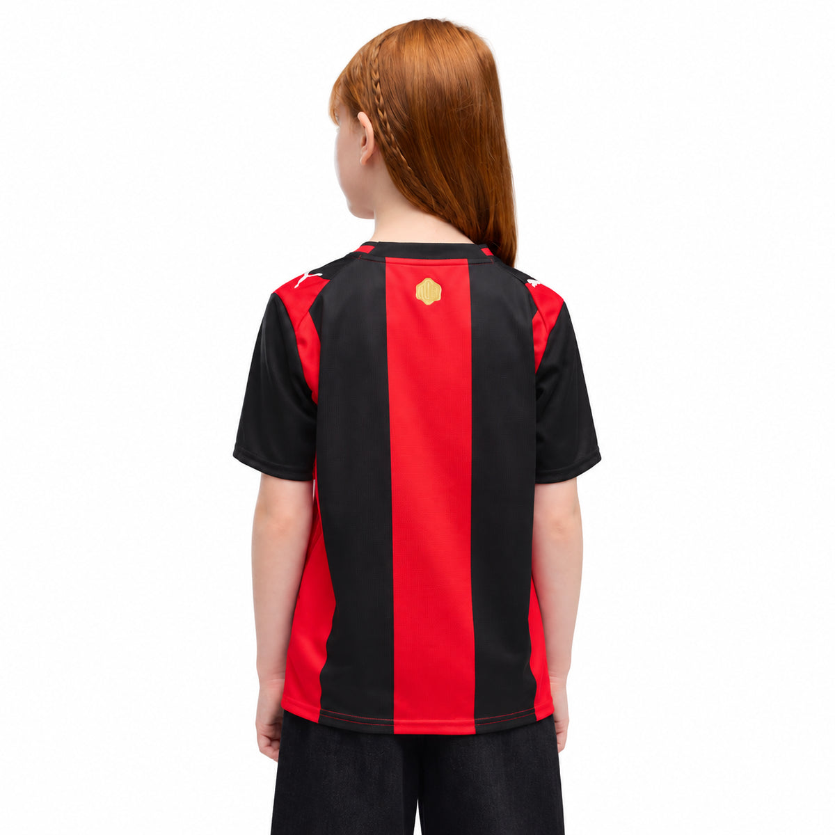 Puma Maglia Milan Home Junior 26/27 784124-01 – Rosso/Nero