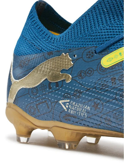 PUMA FUTURE 7 MATCH BNA FG/AG SAILING BLUE-MARINE BLUE-PELÉ YELLOW-GRASSY GREEN-GOLD 108081-01