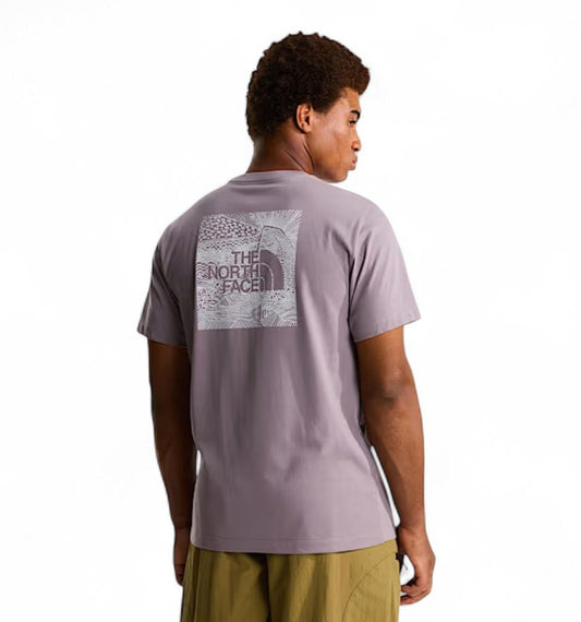 THE NORTH FACE M BOX NSE CELEBRATION REG SS TEE TRANSCENDENT GREY NF0A8GV2G7O1