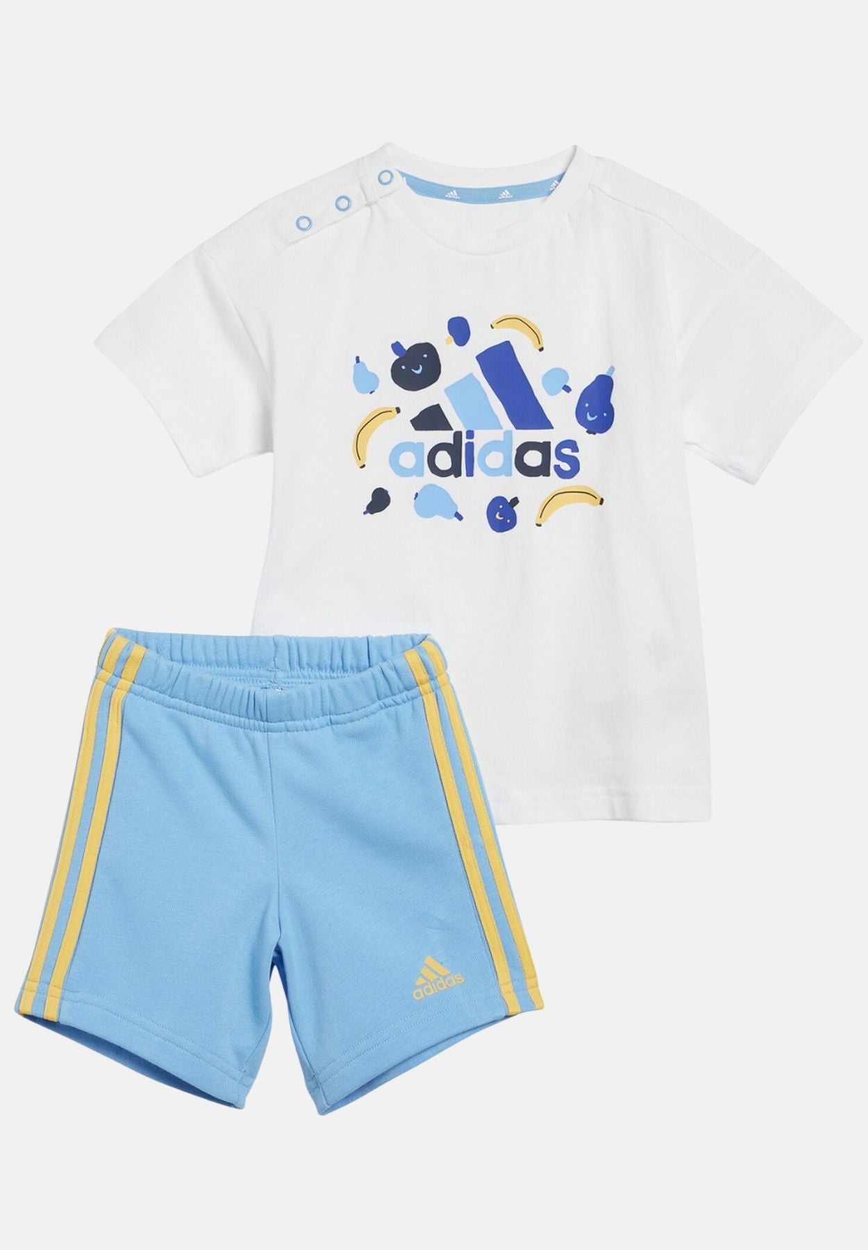 ADIDAS I FRUIT T SET WHITE/SEBLBU IS2682