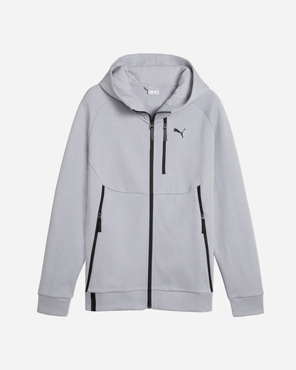 PUM PUMATECH FZ HOODIE DK GRAY FOG 624385-63