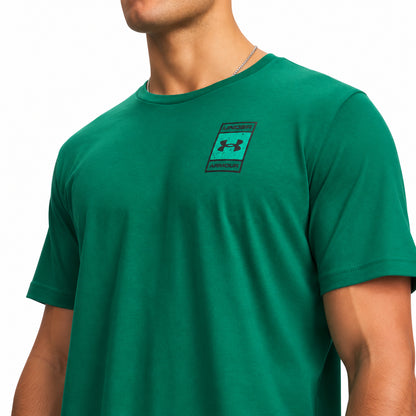 Under Armour T-Shirt Box Logo 6013597-312 – Verde