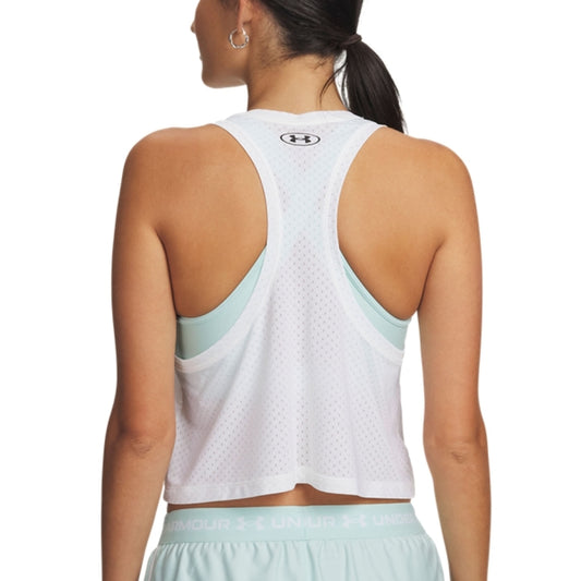 UNDER ARMOUR TECH SPORT MESH CROP TANK 6011229-466