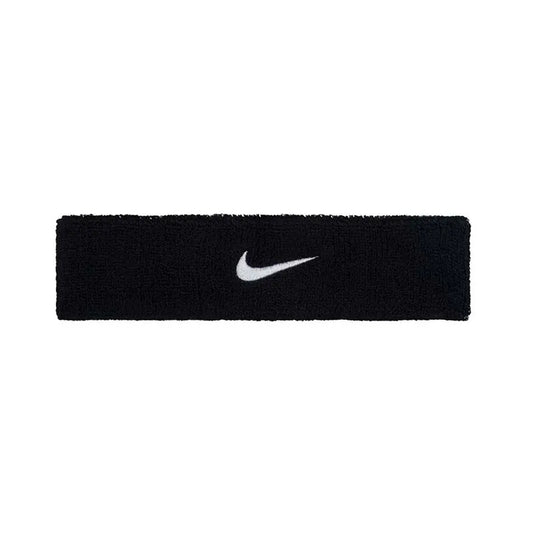 NIKE SWOOSH HEADBAND BK/WH N1012407010OS