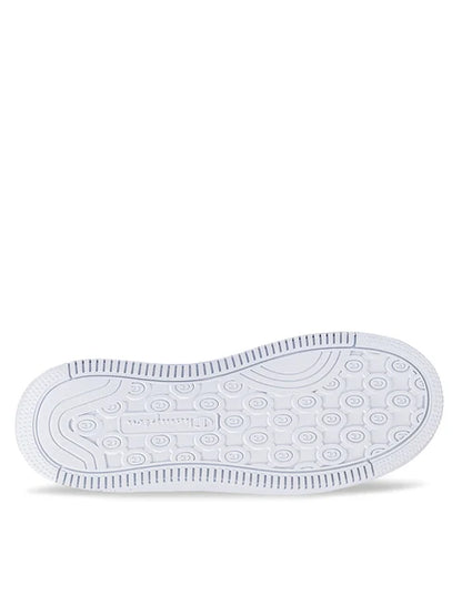 CHAMPION RD18 PLAT CHROMO LOW CUT SHOE WHT/SILVER S11715-WW015