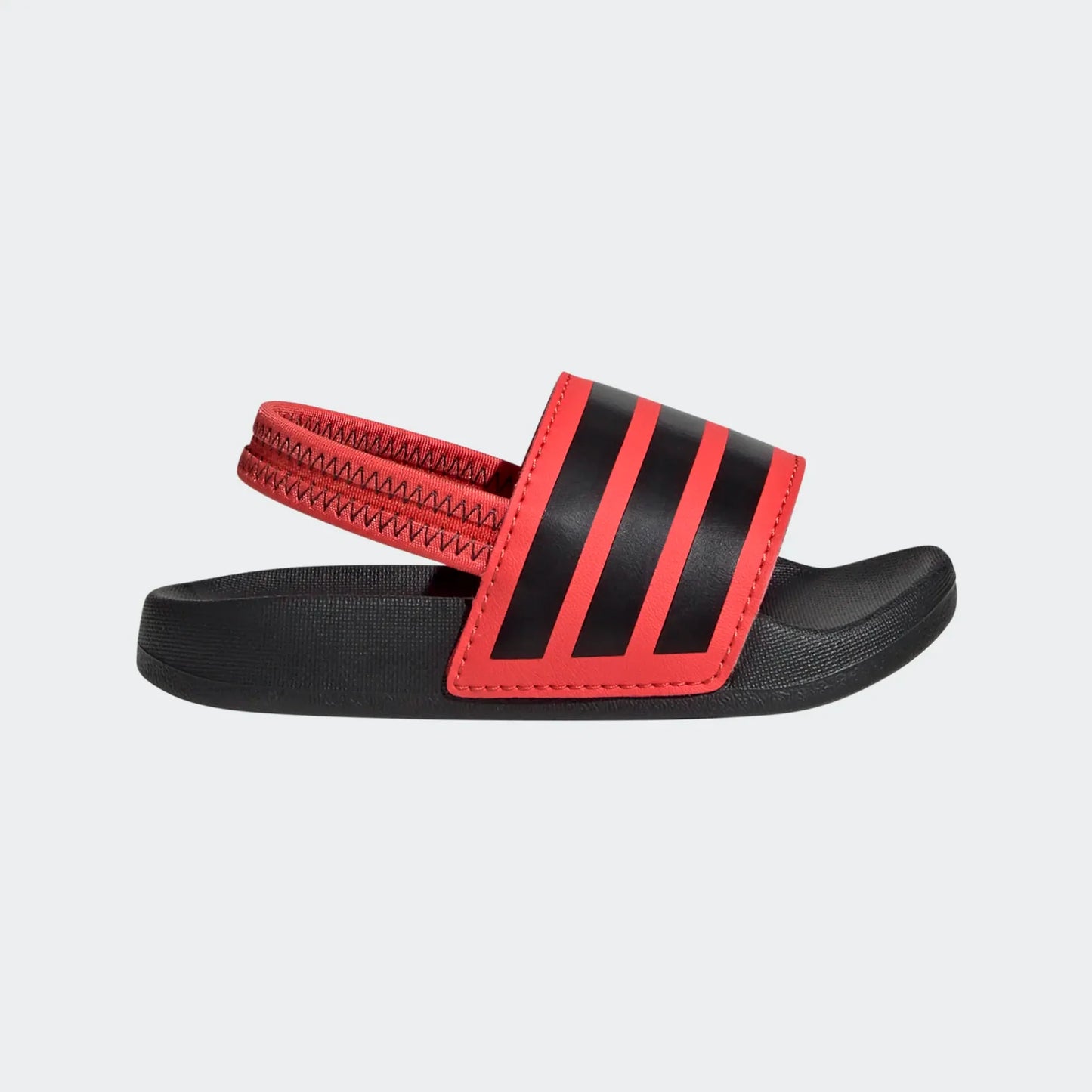 ADIDAS ADILETTE ESTRAP I BRIRED/CBLACK/CBLACK JR5324