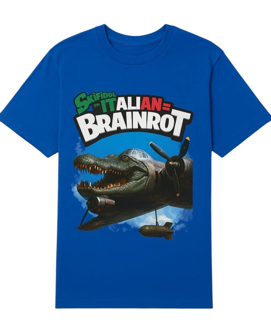 Brainrot T-SHIRT BOMBARDIRO CROCODILLO S6IBJBTH002-130