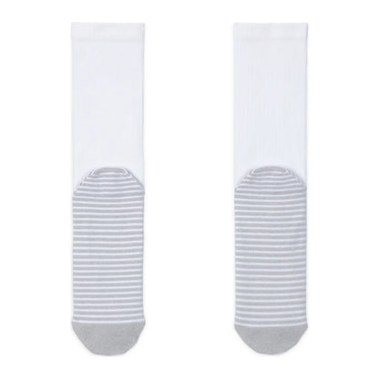 Nike Strike Dri-FIT Crew Socks FZ8485-100 – Bianco, calzini unisex in poliestere, calzini sportivi da abbinare a tute e pantaloncini per look sportivi