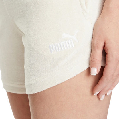PUMA ESS ELEVATED 5" SHORTS ALPINE SNOW 677946-87