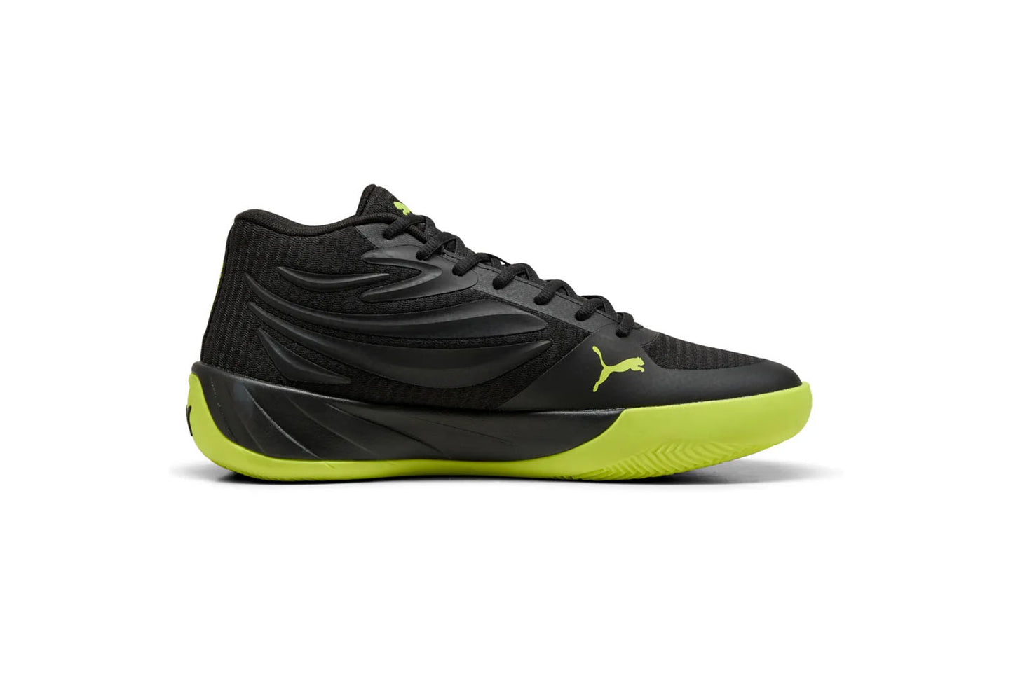 PUMA COURT PRO PUMA BLACK-ELECTRIC LIME 310829-03