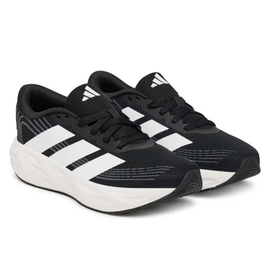 Adidas Galaxy 8 J KI1674 – Nero scarpe running unisex bambino in mesh, calzature junior per correre da abbinare a tute e abbigliamento sportivo Adidas