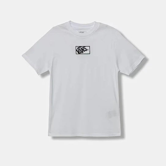 VANS BY BLOCKED BOX SS TEE VN000RBCWHT1