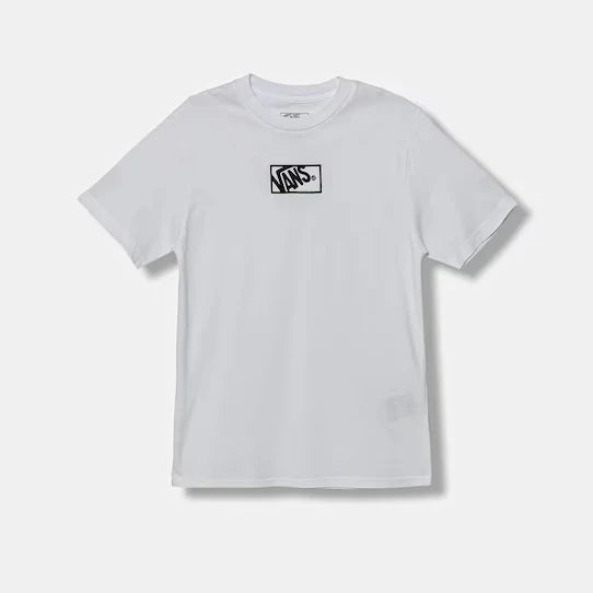 VANS BY BLOCKED BOX SS TEE VN000RBCWHT1