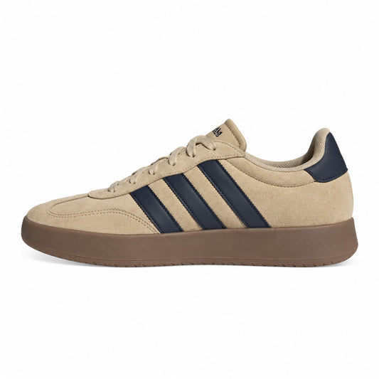 Adidas Barreda KK2281 – Beige sneakers uomo in suede, scarpe casual per tempo libero, calzature da abbinare a jeans e pantaloni per uno stile sportivo