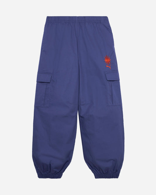 PUMA BUTTERFLY VIBE FLORAL CARGO PANTS G BLUE 633281-46
