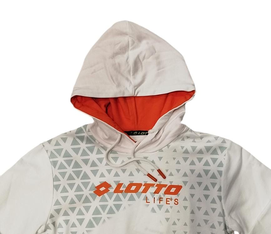 Lotto Felpa con Cappuccio LT0105 – Bianco