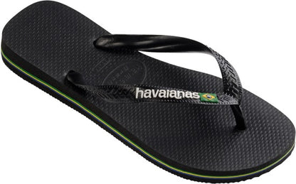 Havaianas BRASIL LOGO BLACK/BLACK  BLACK/BLACK 4110850-1069