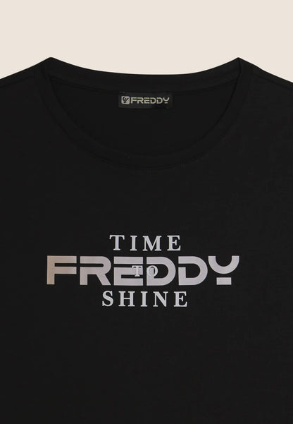 FREDDY T-SHIRT MANICA CORTA DONNA S26WCRT3-N