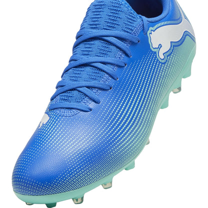 PUMA FUTURE 7 PLAY MG HYPERLINK BLUE-MINT-PUMA WHITE 107941-01