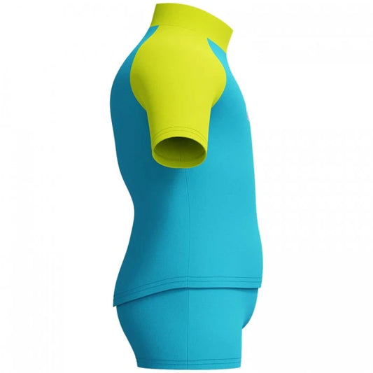 speedo Boys Digital Short Sleeve Rash Top Set 8-00384418240