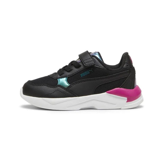 PUMA X-RAY SPEED LITE BOUNCY SKY AC PS PUMA BLACK-COLD GREEN-MAGENTA GLEAM 398006-02