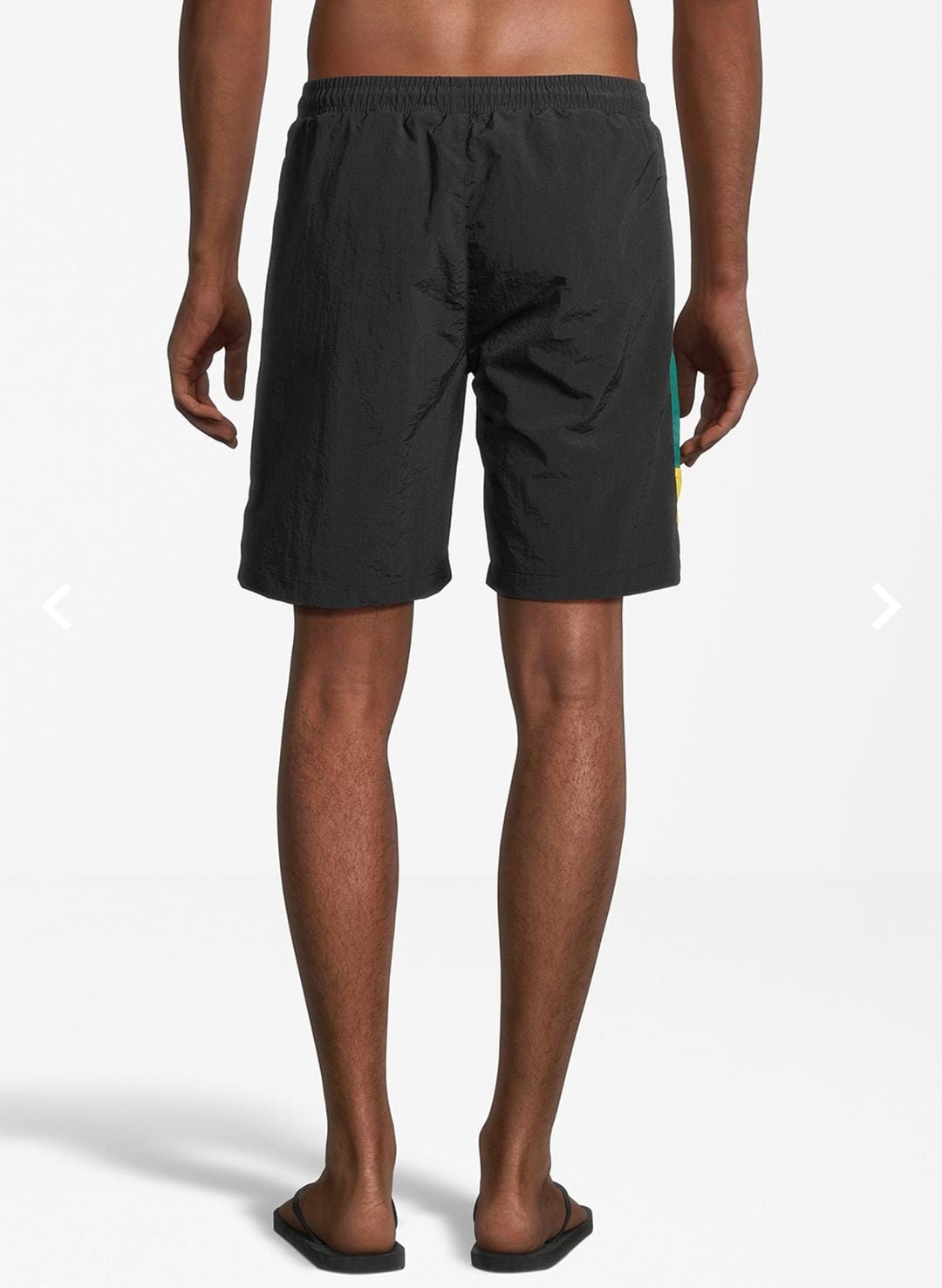 FILA SCIACCA SWIM SHORTS BLACK-AVENTURINE-DANDELION FAM0381-83372