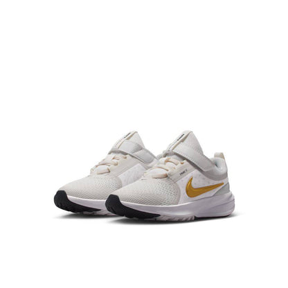 NIKE STAR RUNNER 5 PLATINUM TINT/METALLIC GOLD-BLACK HF7005-007
