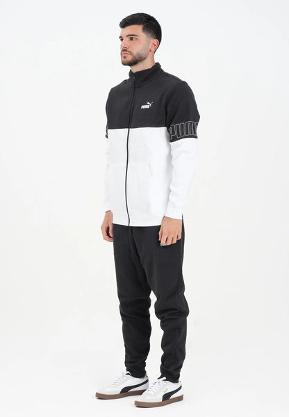 PUMA ESS COLORBLOCK SUIT FL CL WHITE 691994-02