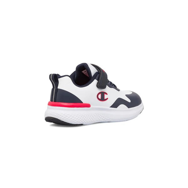 CHAMPION BOLD WINTER B PS LOW CUT SHOE WHT/NNY/RED S32907-WW005