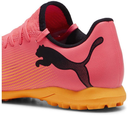 PUMA FUTURE 7 PLAY TT JR SUNSET GLOW-BLACK-SUN STREAM 107737-03